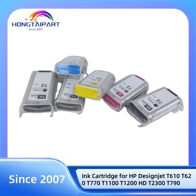 주문 HP Designjet T610 T620 T770 T1100 T1200 HD T2300 T790 T1300용 잉크 카트리지 C9403A C9370A C9371A C9372A C9373A C9374A 온라인 제품