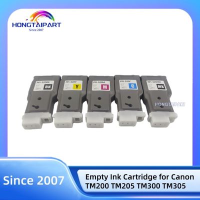 주문 Empty Ink Cartridge 300ML PFI320 PFI-320 for Canon TM200 TM205 TM300 TM305 Compatible with Neutral Packing 온라인 제품