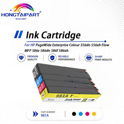 주문 HP 페이지와이드 엔터프라이즈 556dn 556xh 플로우 MFP 586z 586dn용 981A 잉크 카트리지 온라인 제품