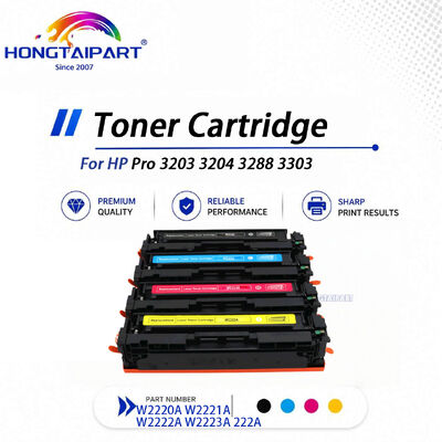 구입하다 HP Pro 3203 3204 3288 3303용 W2220A W2221A W2222A W2223A 토너 카트리지 222A 온라인 제품