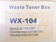 코니카 미놀타 비즈허브 227 287 367 (WX-104)를 위한 폐기물 토너 병