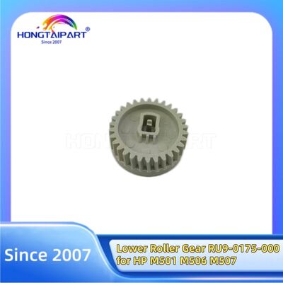 하위 롤러 기어 RU9-0175-000 HP M501 M506 M527 예비 부품 Hongtaipart