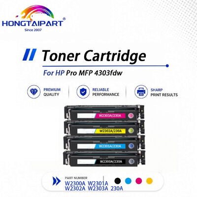 컬러 토너 카트리지 W2300A- W2303A HP MFP 4303fdw 프린터와 호환 가능