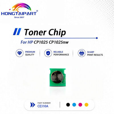 HP CP1025 CP1025nw용 간편한 리필 재활용 CE310A 토너 칩