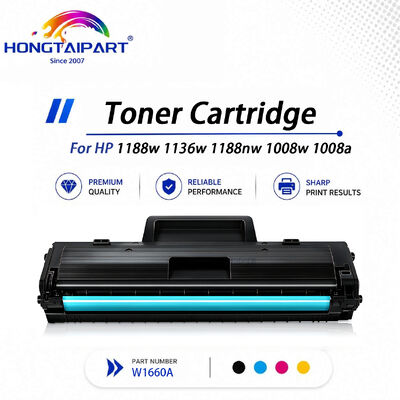 맑은 텍스트 높은 호환성 HP W1660A 토너 카트리지는 1188w 1136w 1188nw 1008w 1008a 프린터