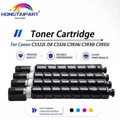 Canon C3322L DX C3326 C3926i C3930i C3935i를 위한 생생한 색깔 토너 카트리지 C-EXV64 NPG-88 GPR-66