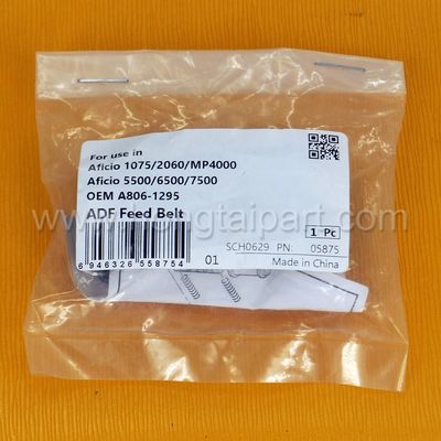 리코 아피치오 MP C2051 C2551 C3500 C4500 C4502 C5000 C5502 C6000 C6501sp C7500 (A806-1295)를 위한 Doc 공급 장치 논문 피드 벨트